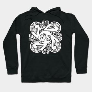 The letter " S " of American Sign Language - Gift Hoodie